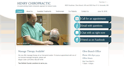 Desktop Screenshot of henrychiro.com